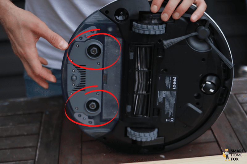 aspirateur robot yeedi mop station pression supplementaire